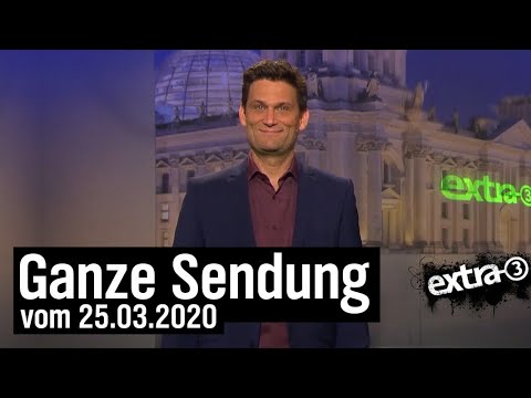 Extra 3 vom 25.03.2020 mit Christian Ehring | extra 3 | NDR