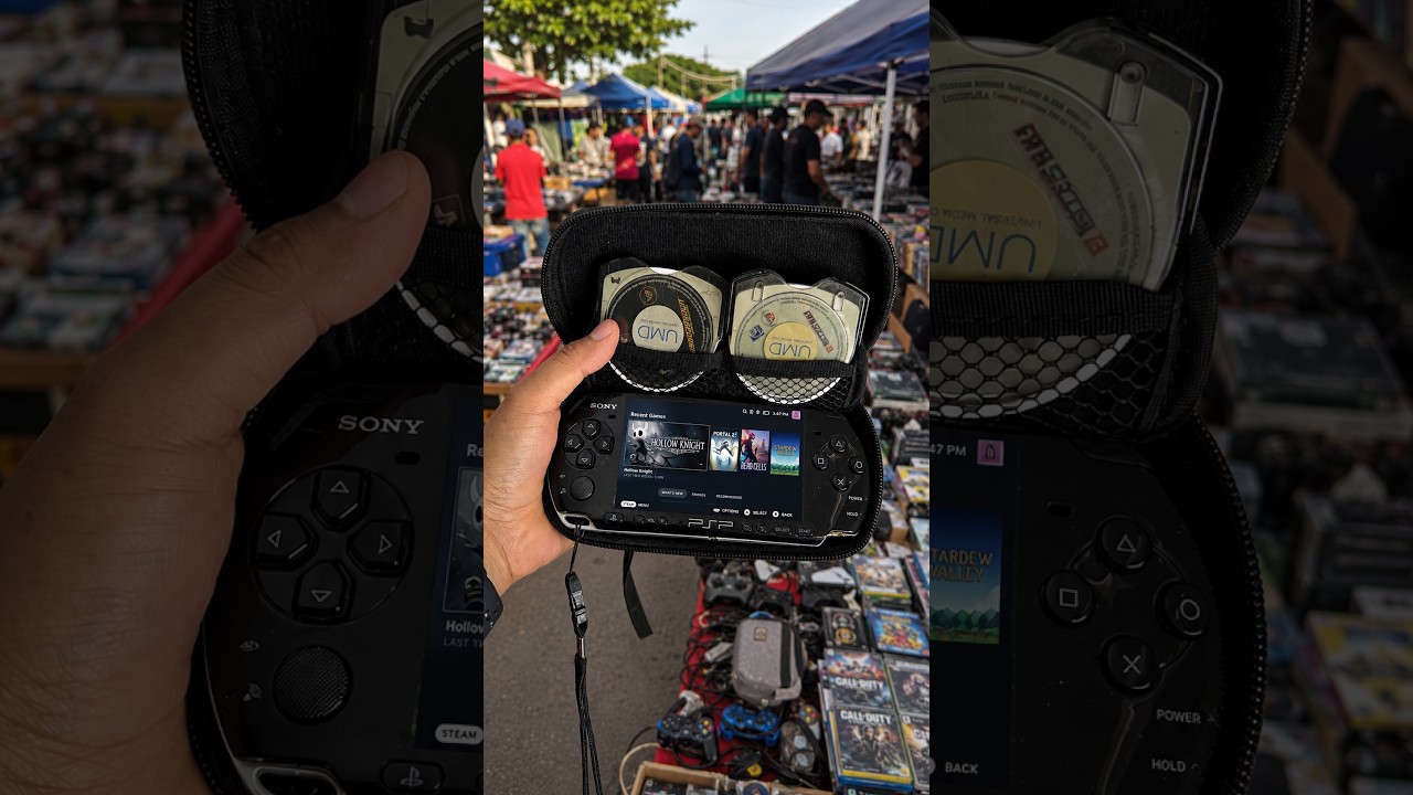 Encontramos una PSP impecable por $200 pesos en el TIANGUIS...🥵 #bambulabA1 #makerworld #bambulab