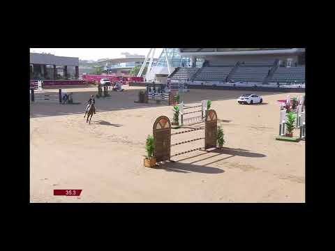 Qurina van het Leliehof 145 LR CSI2** Doha 9th place