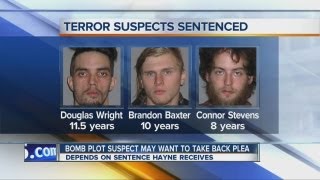 Bridge bomb plot plea change