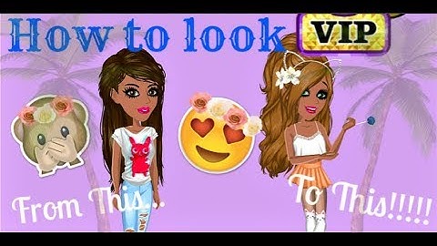 How to look VIP on MSP (Read Description!!!)