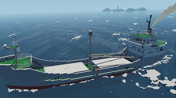 Stormworks: Build and Rescue - Sea trial of MS Emilia