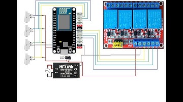 Điều khiển thiết bị qua internet và công tắc (ESP8266+Blynk+Switch with and without internet)