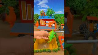 mini tractor video mini water pump science project #ytshorts #tractor #cartoon #toys #shorts #cow
