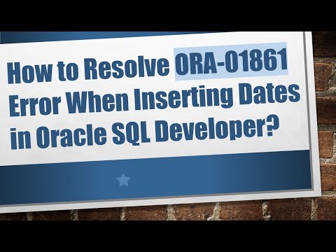 How to Resolve ORA-01861 Error When Inserting Dates in Oracle SQL Developer?