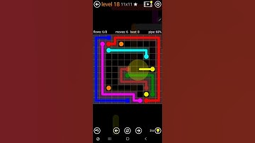 How To Solve Flow Free Jumbo Pack Level 18 11x11 Hard Board Walk Through Solution Walkthrough