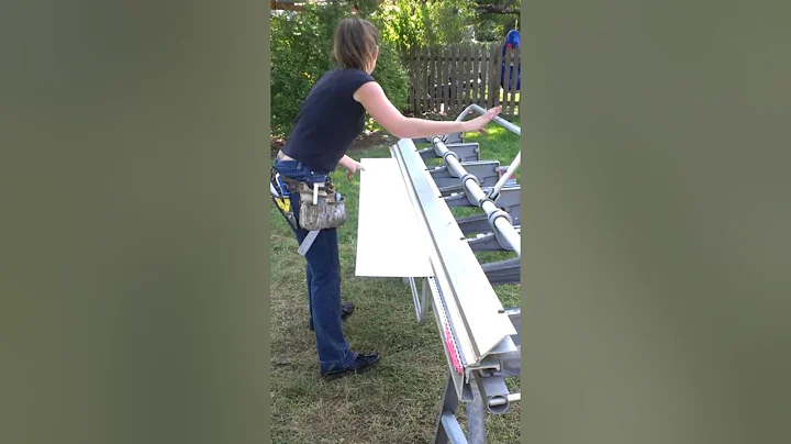 Stacey bending trim for garage door ! WE DO NOT OW...