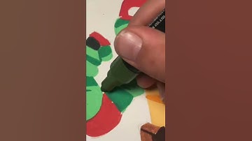 Drawing Raphael From TMNT Mutant Mayhem With Posca Markers!