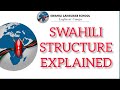 Swahili structure strove explained