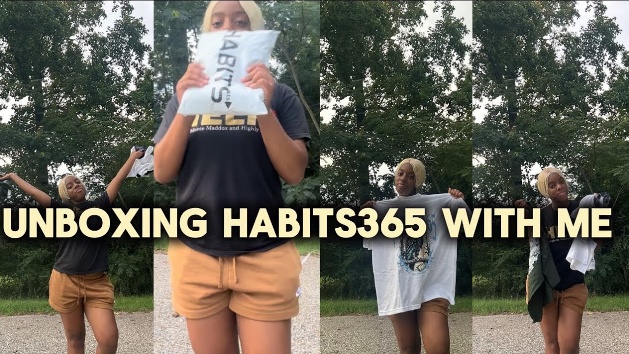 Unboxing Habits365 Package with me 