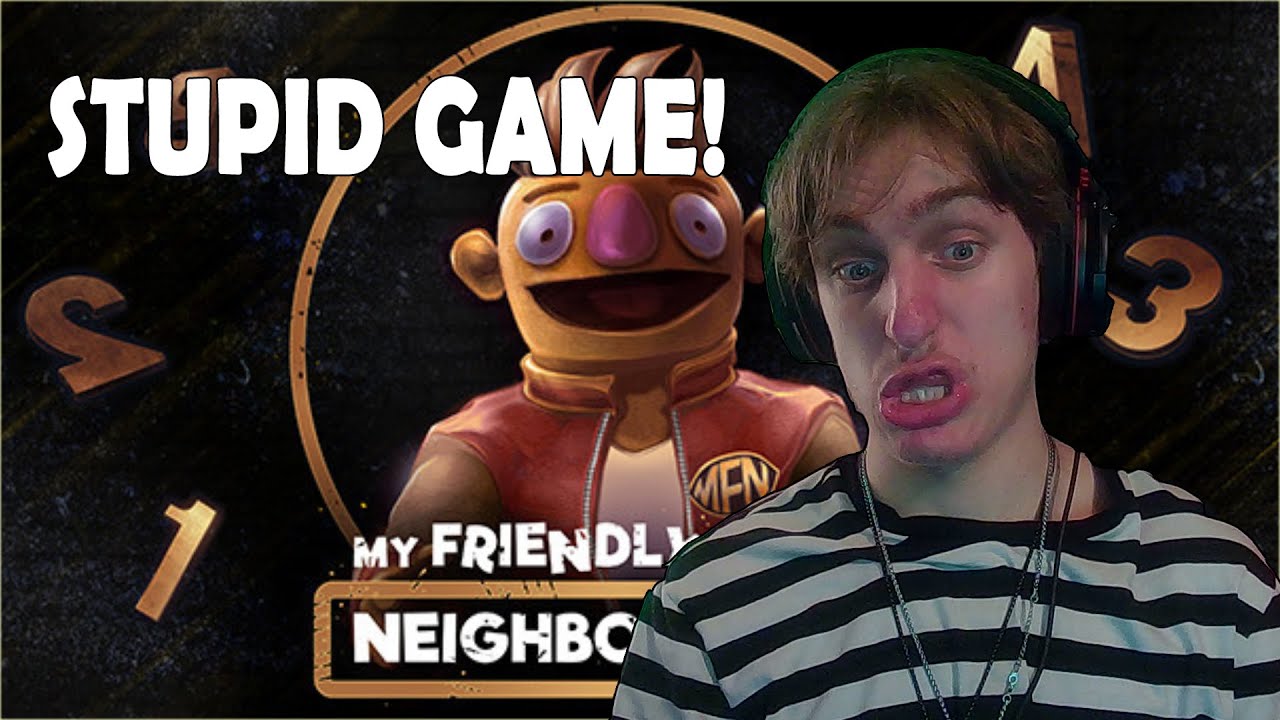 STUPID PUPPET HORROR GAME! LAZOREFFECT PLAYS MY FRIENDLY NEIGHBORHOOD