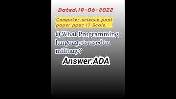 Computer science past paper 17 Scale ppsc MCQ`S -dated,19-06-2022 part 2