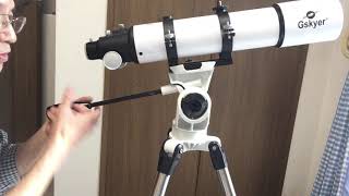Gskyer 90600 天体望遠鏡の超簡単説明