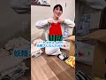 こんなにちいちゃいお洋服着てたのね...🥹❤️#嫁の笑顔 #優しい旦那 #子供のいる暮らし #新生児 #3人目