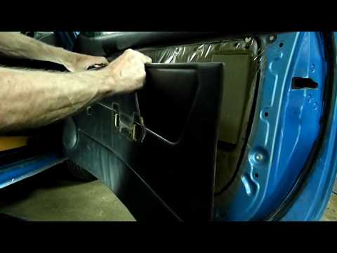 Toyota Door Panel Removal & Freeing Lock Linkage