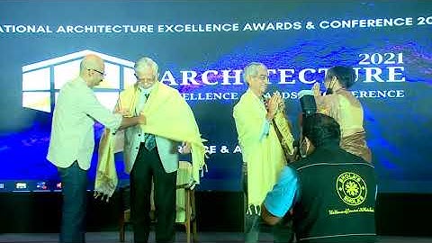 Design Awards | Felicitation of Legends Ar. Krishnarao Jaisim & Ar Ar. H.C. Thimmaiah