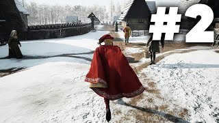 MANOR LORDS Gameplay Walkthrough Part 2 - LORD HAS ARRIVED \& RAIDERS INCOMING