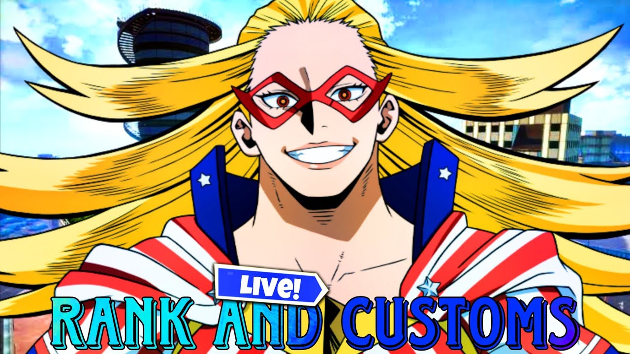 🔴Live - Playing My Hero Ultra Rumble | MHUR RANK / CUSTOMS - YouTube