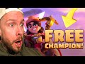 Clash Royale is Giving Everyone a FREE New Champion!?