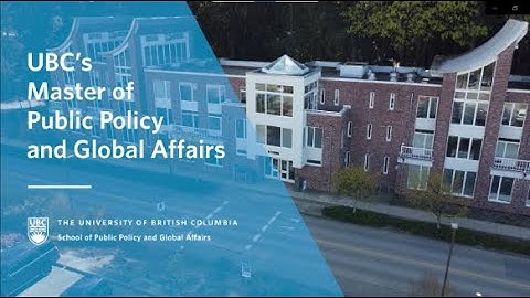 UBC Alumna Anoushka Chandarana on the Master of Public Policy and Global Affairs Program