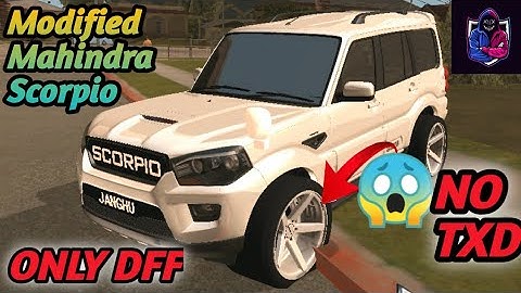 Modified Mahindra Scorpio V2 Mod For Gta San Android/Pc || Dff Only ||Gta San Mods 2022 #ONLYMODS
