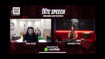 Andrew tate talk to @AdinRoss about his drug addiction😂😂😂