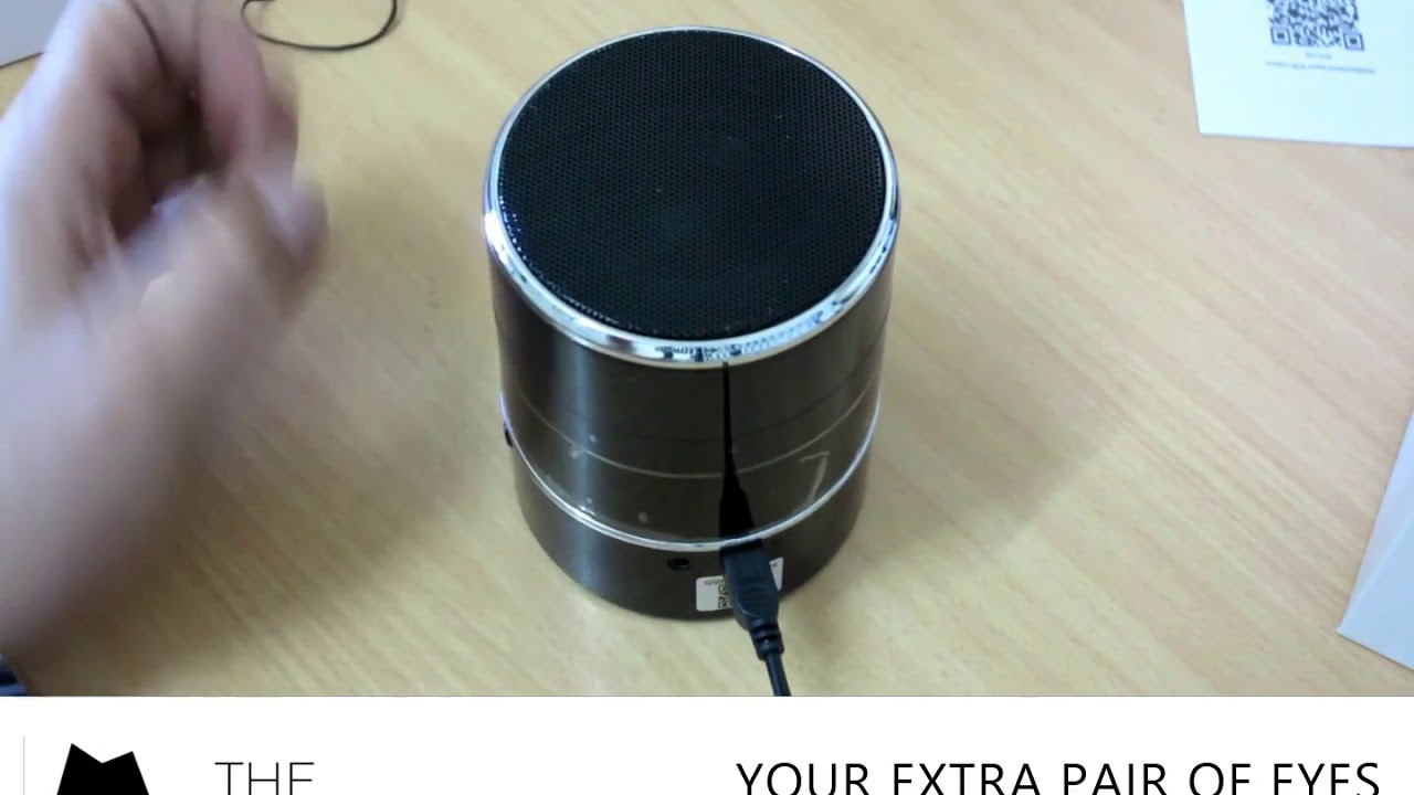crescendo 1080p hd wifi nanny cam bluetooth speaker camera with rotating lens