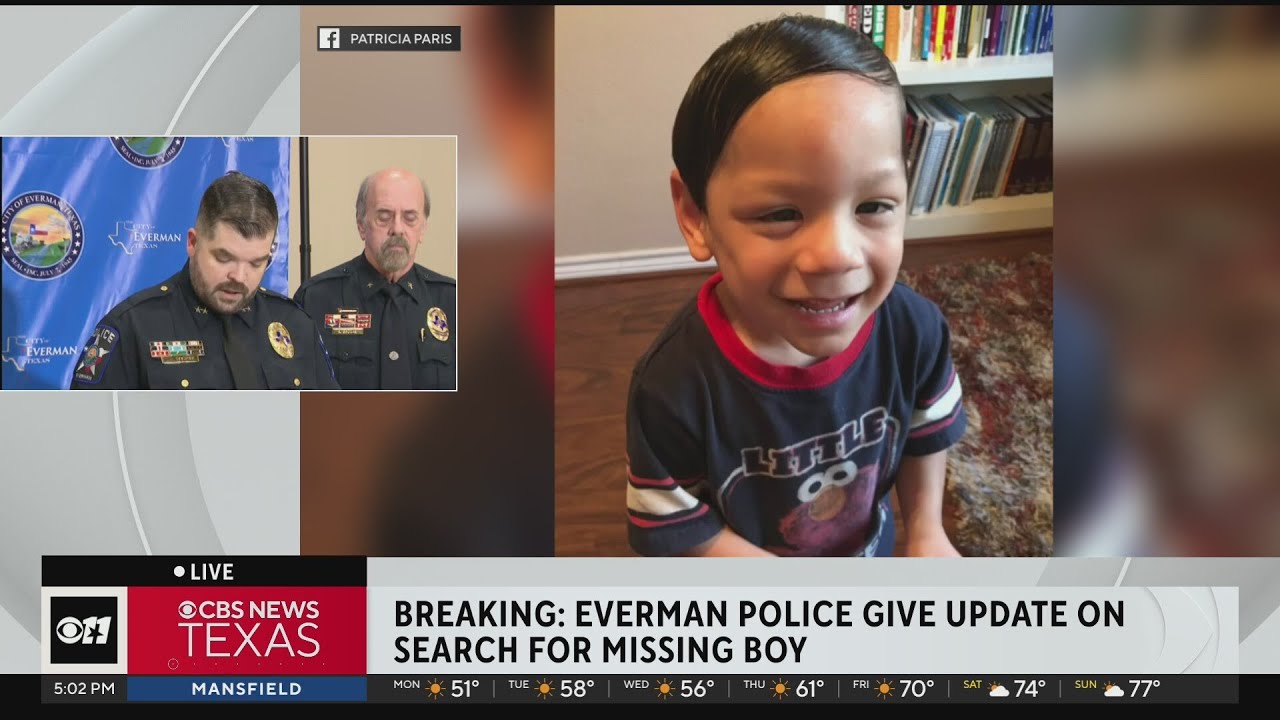 Everman police give update on search for missing Noel Rodriguez-Alvarez