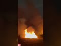 花火大会来たのに火事で中止になった😇