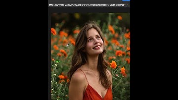 isolate single red colour easily using Photoshop 2024