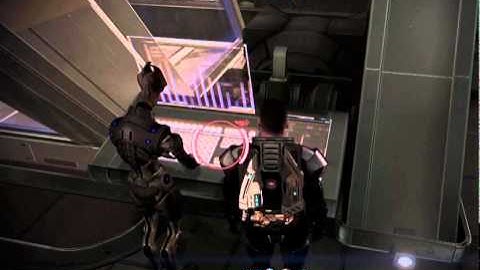 ME3 Shepard Likes Pressing Buttons