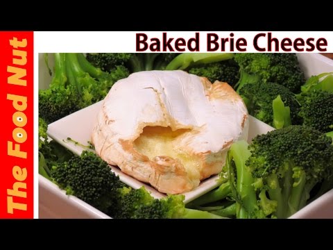 baked-brie-cheese-recipe---how-to-bake-brie-cheese-and-make-appetizer-with-broccoli-|-the-food-nut