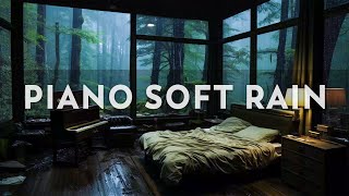 Relaxing Sleep Music + Rain Sounds on the Windows - Music for Deep Sleep Stress Relief,