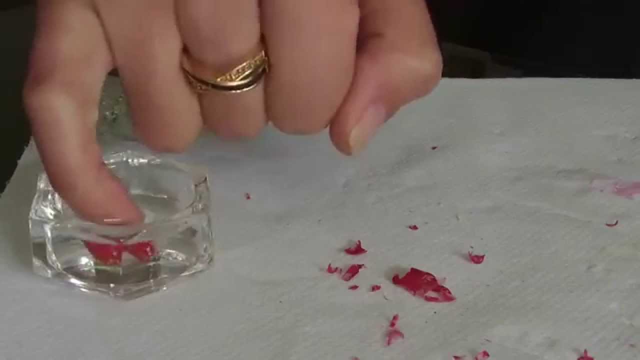comment enlever le gel sur les ongles