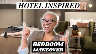 Hotel Inspired Bedroom Makeover and Tour!