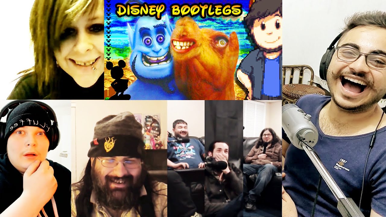 Disney Bootlegs (JonTron) REACTION MASHUP