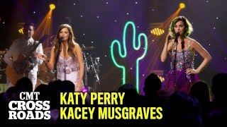 Katy Perry & Kacey Musgraves Perform 'Here You Come Again' | CMT Crossroads screenshot 5