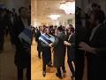 Hasidic Jews Dancing With The Israeli Flag Israel