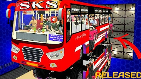 NEW SKS V2 PRIVATE BUS MOD FOR BUSSID PR TECH AND GAMING