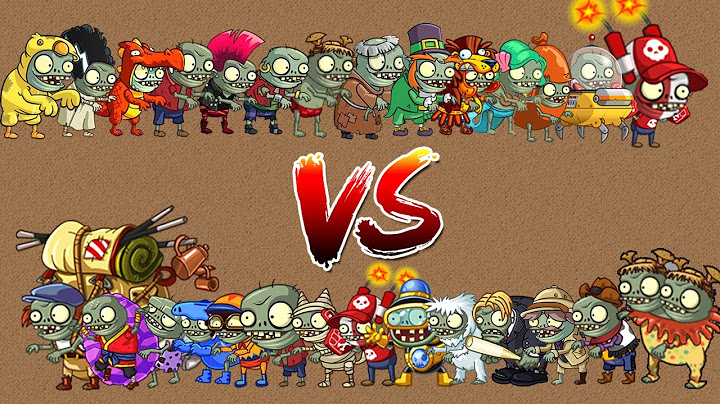 PvZ 2 Tournament - All Imps Zombie War - Which IMP zombie 's Strongest?