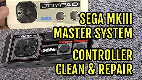 SEGA MkIII & Master System Controller Unresponsive Fix Clean