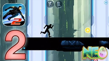 Vector 2: Gameplay Walkthrough Part 2 - Dodging Everything! (iOS, Android)