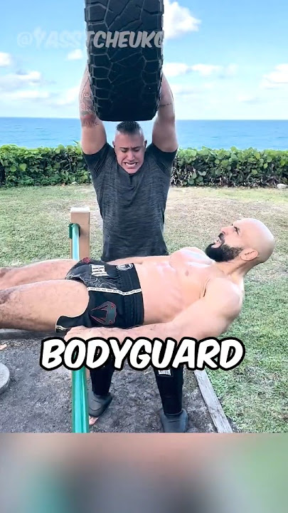Messi’s Bodyguard is Trained Like a Machine!  (@yasstcheuko)