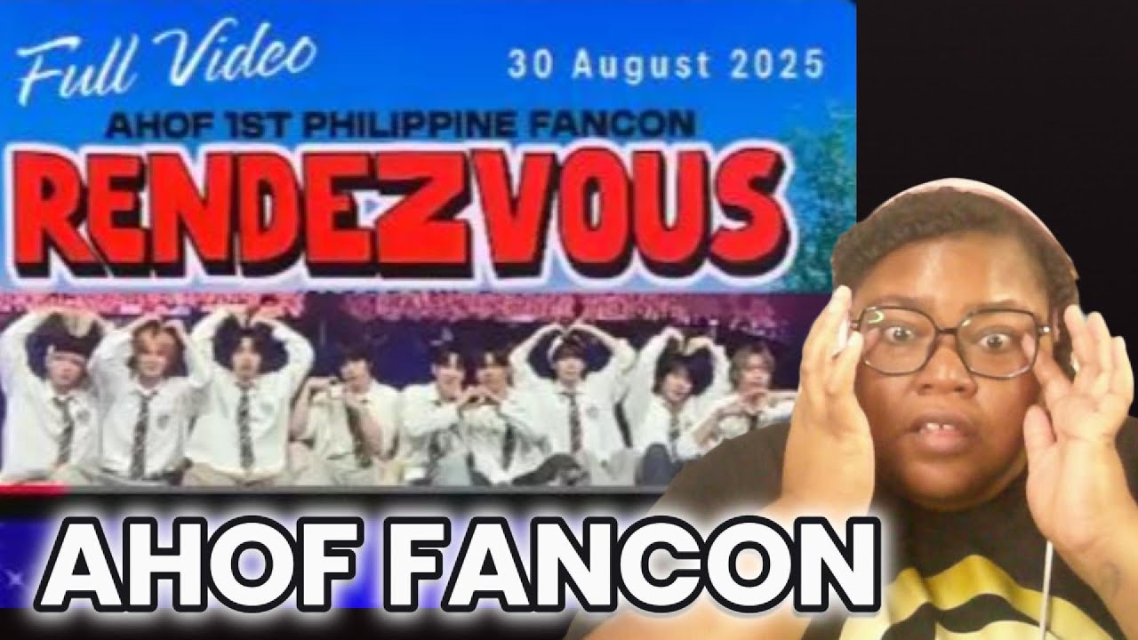 AHOF Rendezvous Fancon in Manila Reaction | Philippines ENERGY is WILD 🇵🇭