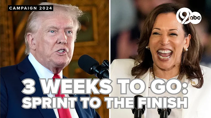 Sprint to the finish line: Just 3 weeks to go of the 2024 presidential campaign