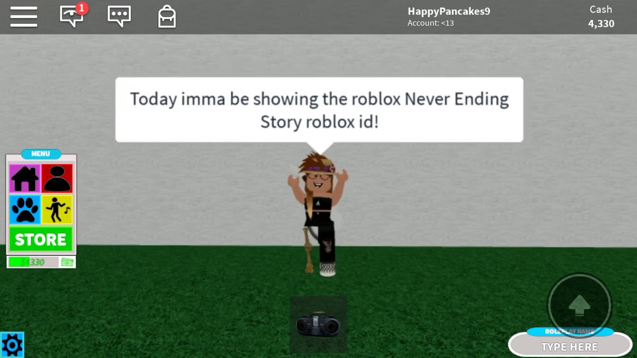 Never Ending Story Roblox Id Youtube - roblox id images for pictures