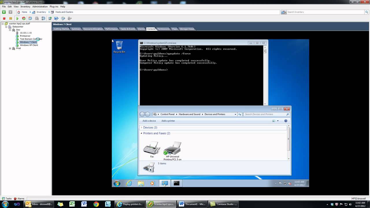 Deploying Printers with GPO.mp4 YouTube