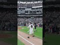 that first pitch was divine #firstpitch #MLB #pope