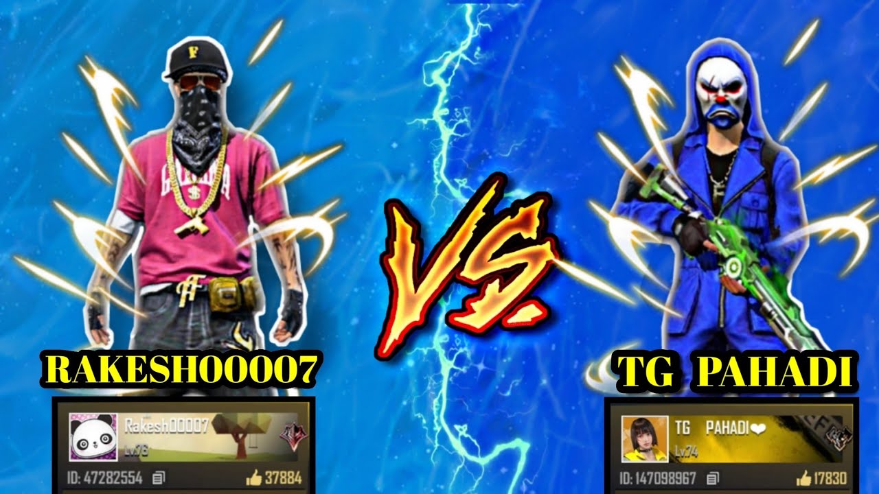 Rakesh00007 Vs Tg Pahadi Friendly 1vs1 Highlights Free Fire Highlights