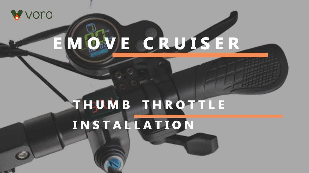 Thumb Throttle with LCD Display Bundle photo